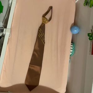 Fancy rhinestone tie